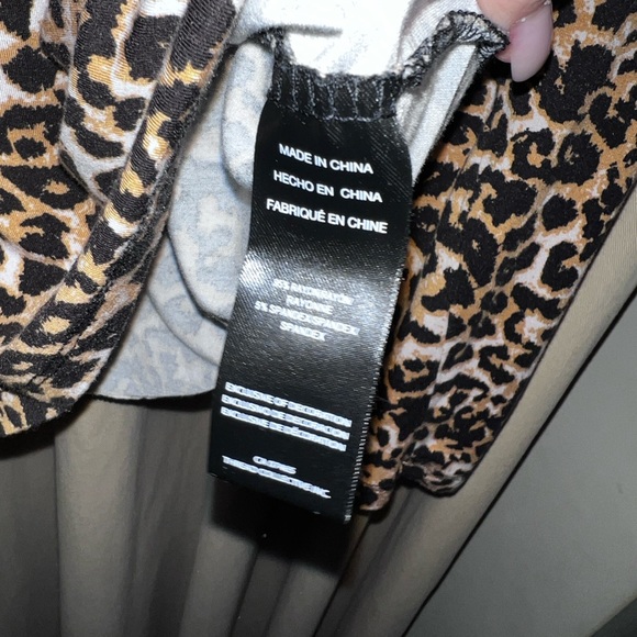 bebe logo top, Swarovski crystals, XL leopard - Picture 4 of 6